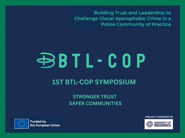 1st BTL-COP Symposium: Stronger Trust, Safer Communities